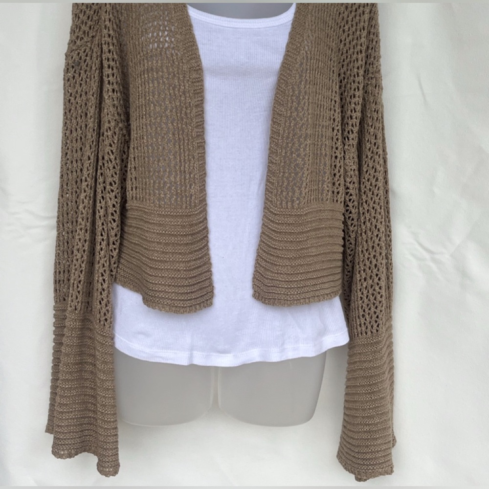 Anthropologie open cardigan sweater